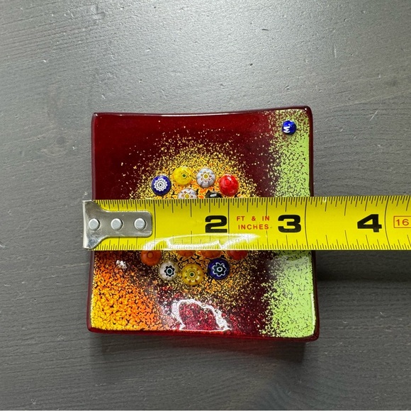 Tree of Life Murano Glass Dish - Picture 6 of 7